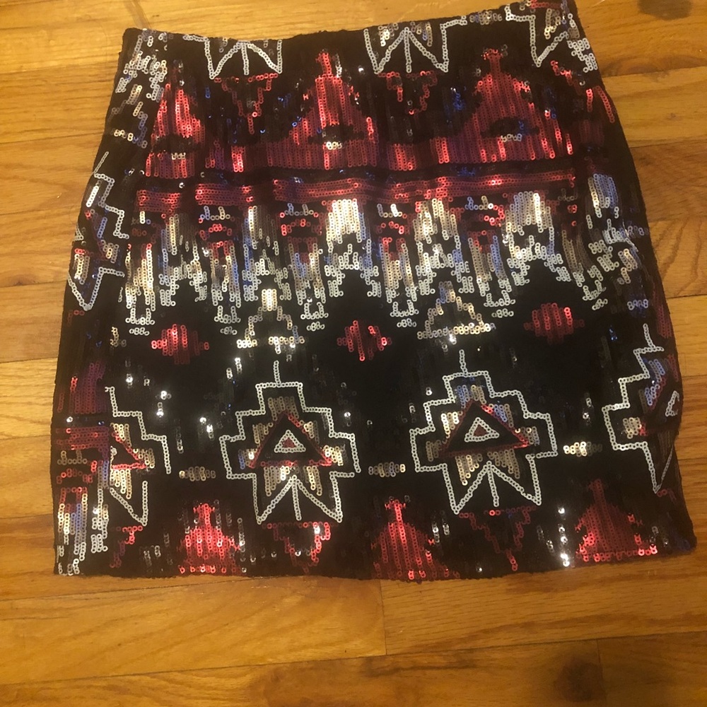 Sequined skirt